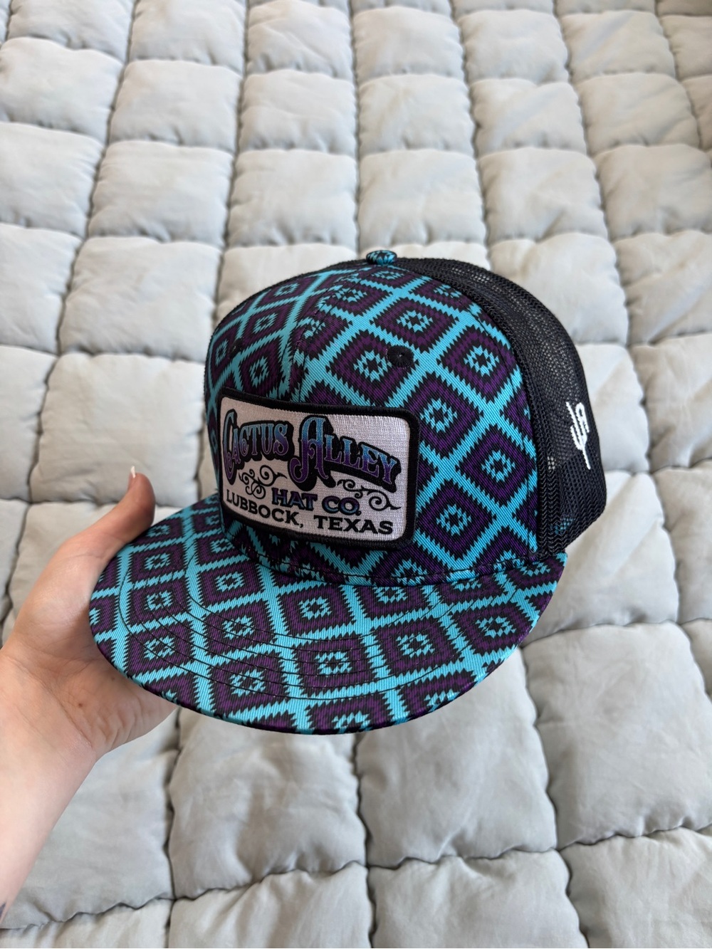 Cactus alley hat co. Flat bill hat
